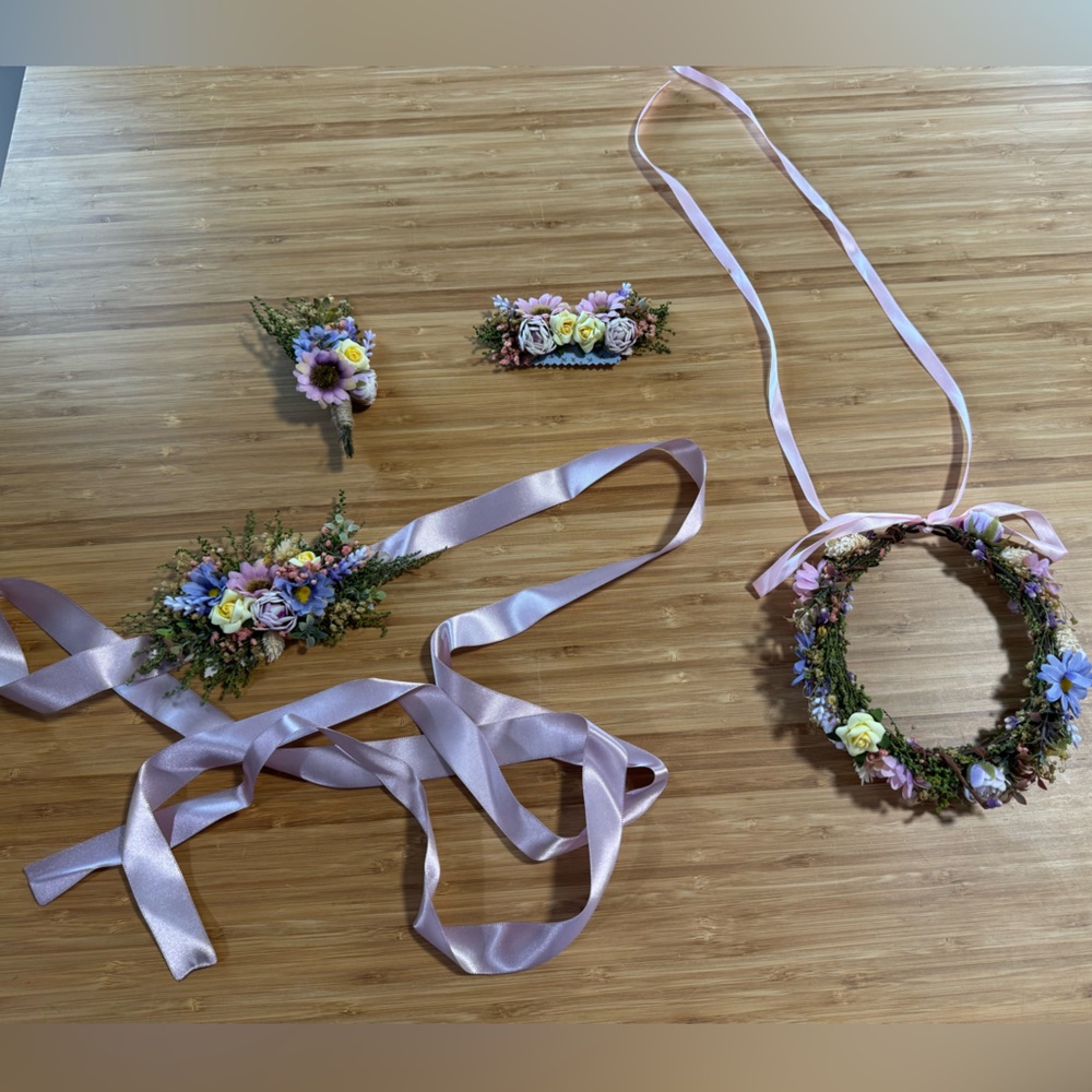 Handmade Floral Bridal accessories